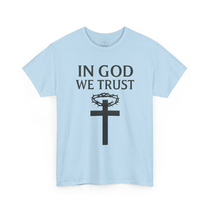 In God We Trust (Crown of Thorns) – Men’s Christian Tee