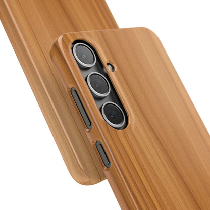 Natural Wood Grain Samsung Snap Case