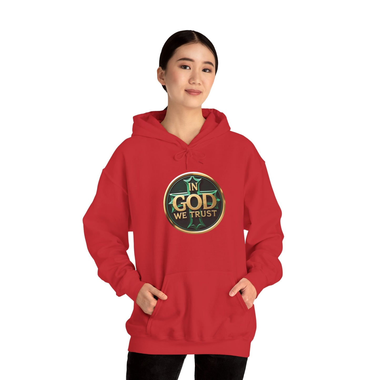 Women’s In God We Trust Hoodie – Bold Faith Statement
