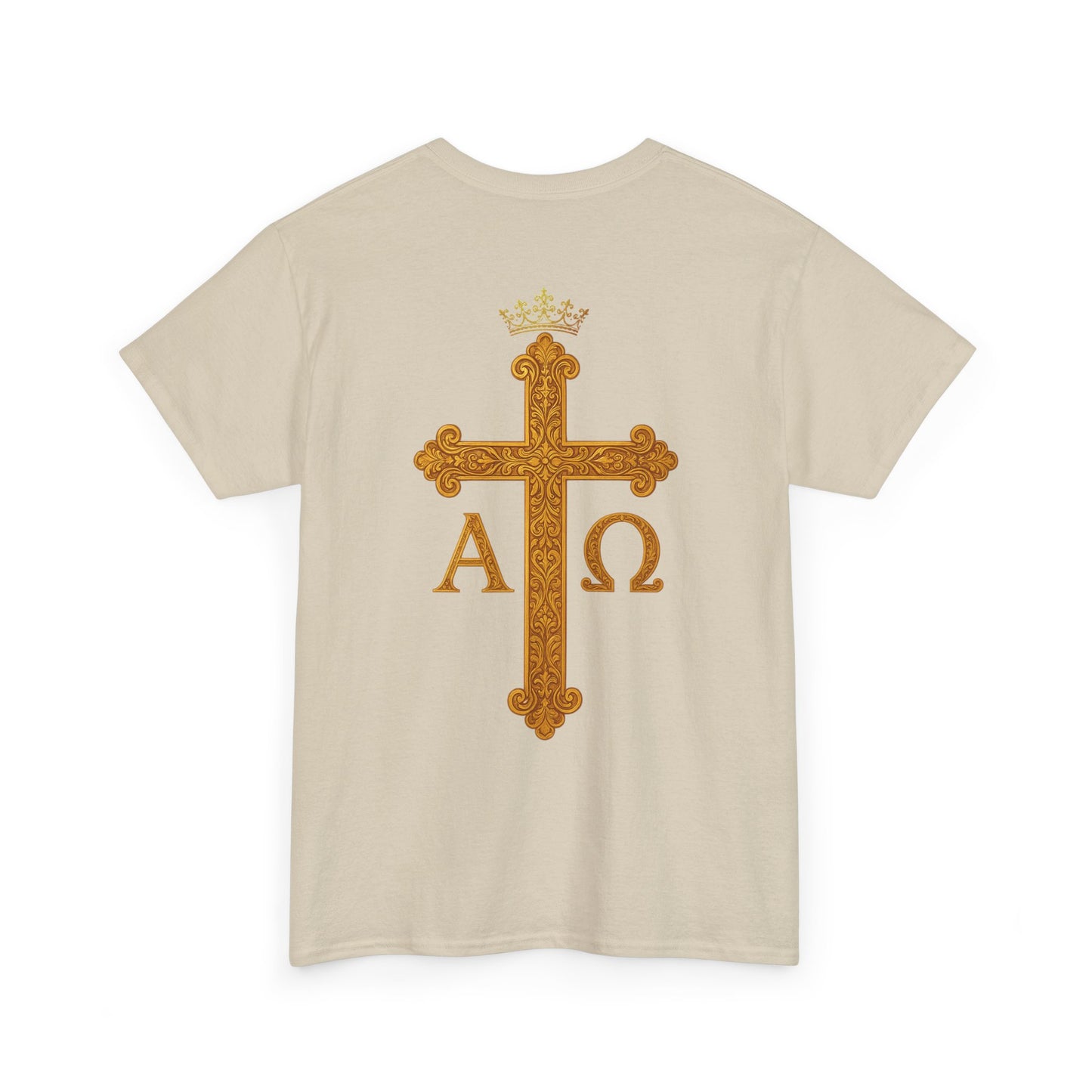 Christ Is King – Lion & Cross Men’s Christian Tee