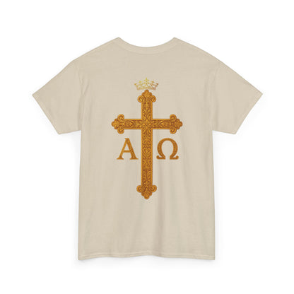 Christ Is King – Lion & Cross Men’s Christian Tee
