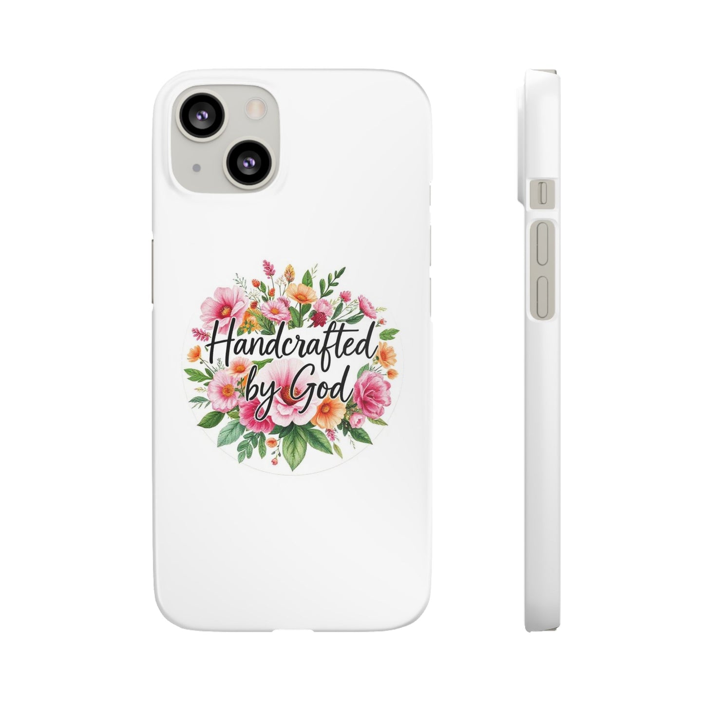 Handcrafted by God Snap Case for iPhone – Fearfully & Wonderfully Made