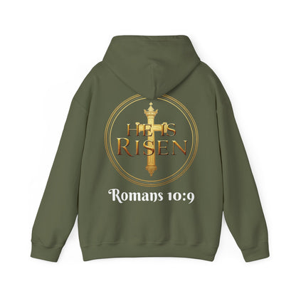 Bold Faith Men’s Hoodie – Celebrate He Is Risen