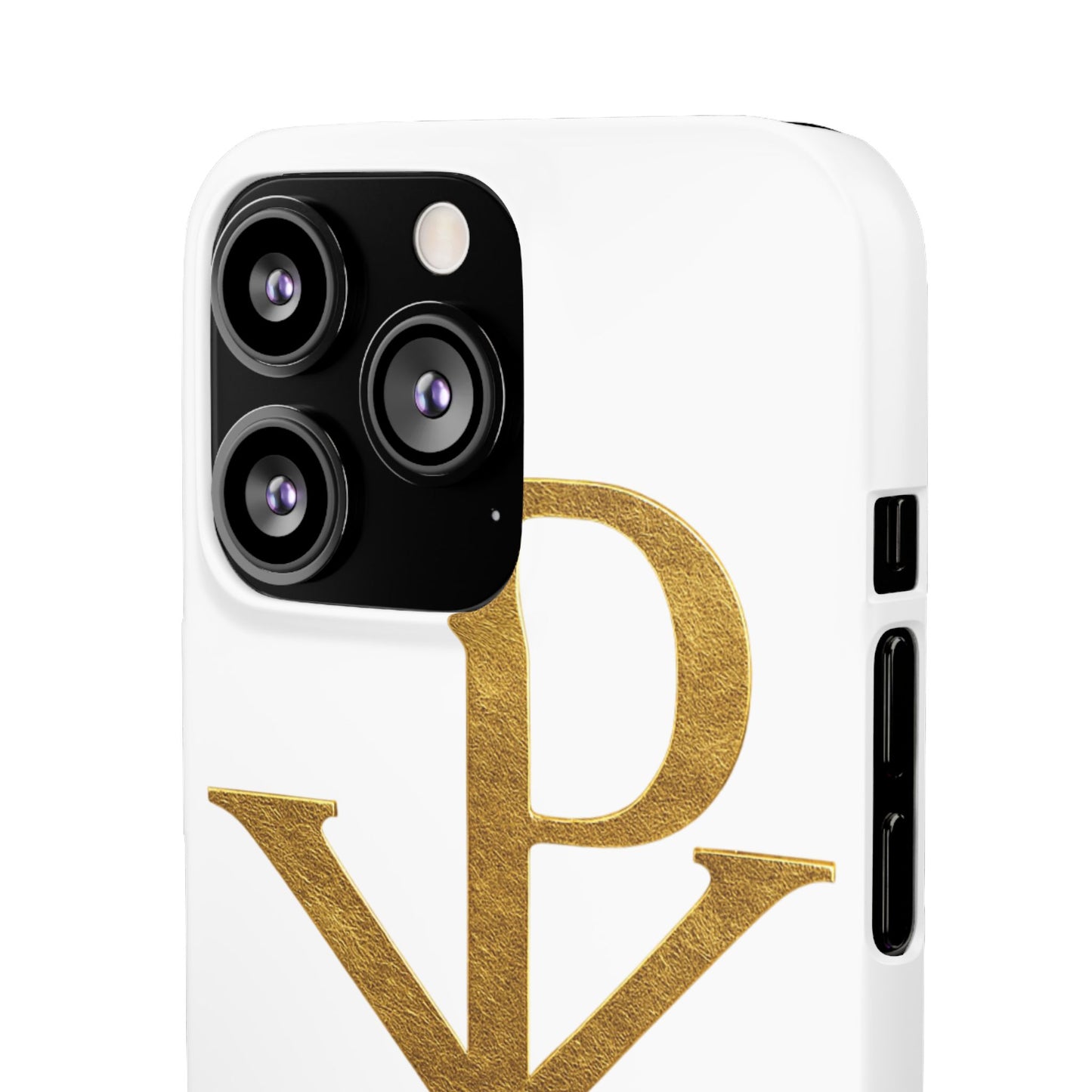 White Chi Rho Snap Case for iPhone – The Way, Truth & Life