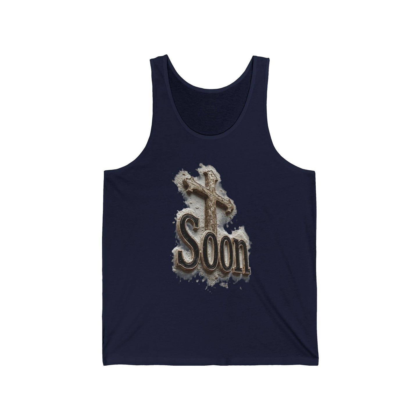 Soon: The Coming King Cross Tank – Men’s Faith Apparel