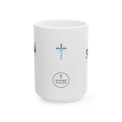 Saved – Redeemed by Grace Mug – 11 oz & 15 oz
