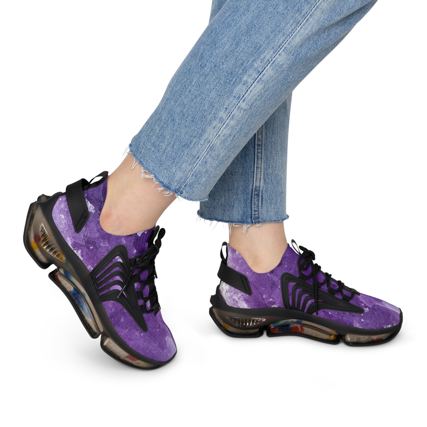 Momen’s Amethyst Sneakers – Walk in Royal Strength
