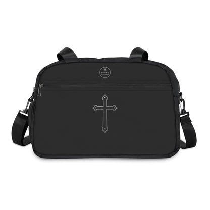 Divine Strength Fitness Bag in Black – Faith in Motion