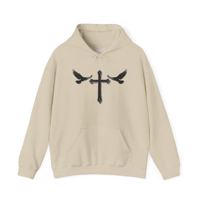 Guided by Grace – Cross & Crows Women’s Hoodie