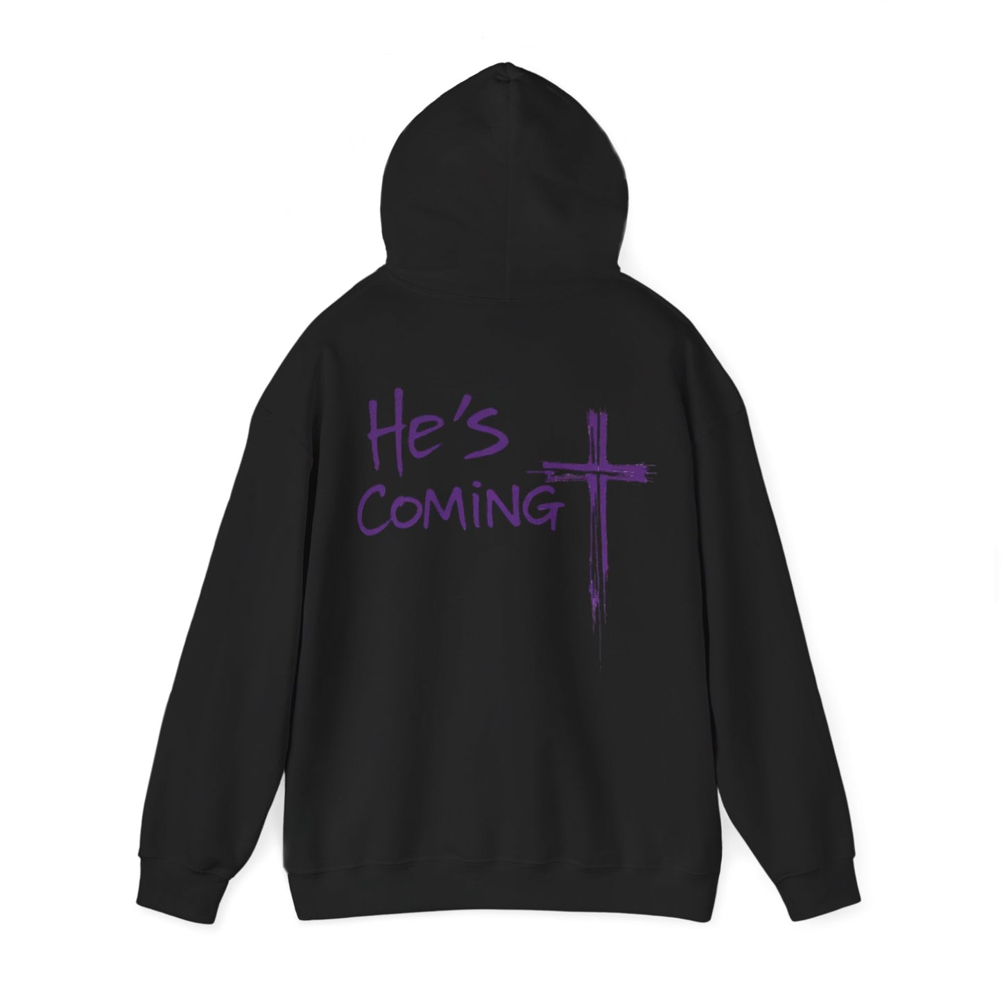 Awaiting Glory – "He's Coming" Women's Christian Hoodie
