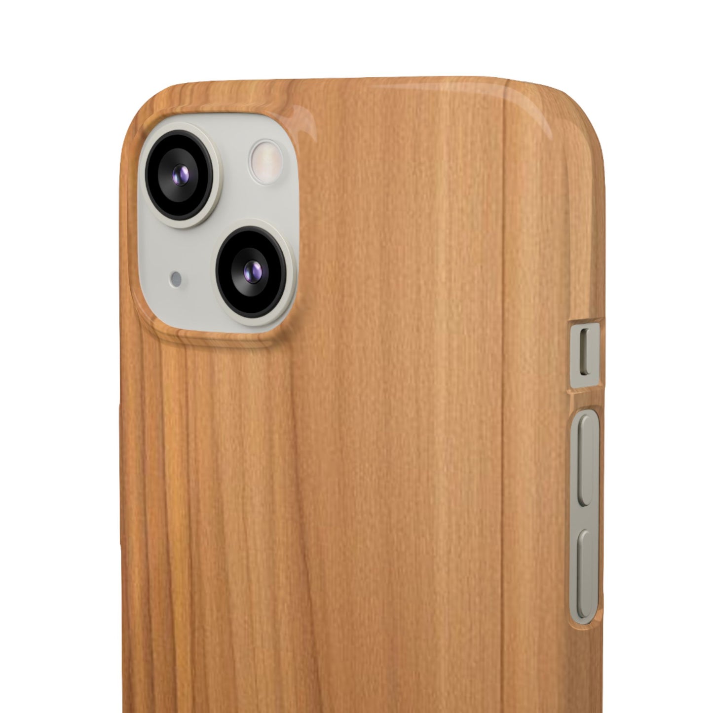 Natural Wood Grain iPhone Snap Case