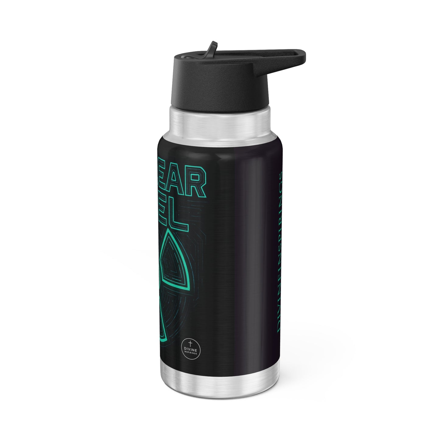 Faith Fueled – Nuclear Energy Stainless Steel Bottle (Green)