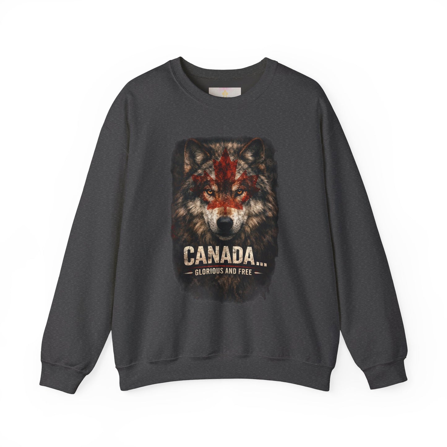 Canada War Paint: Glorious and Free - Women's Sweatshirt