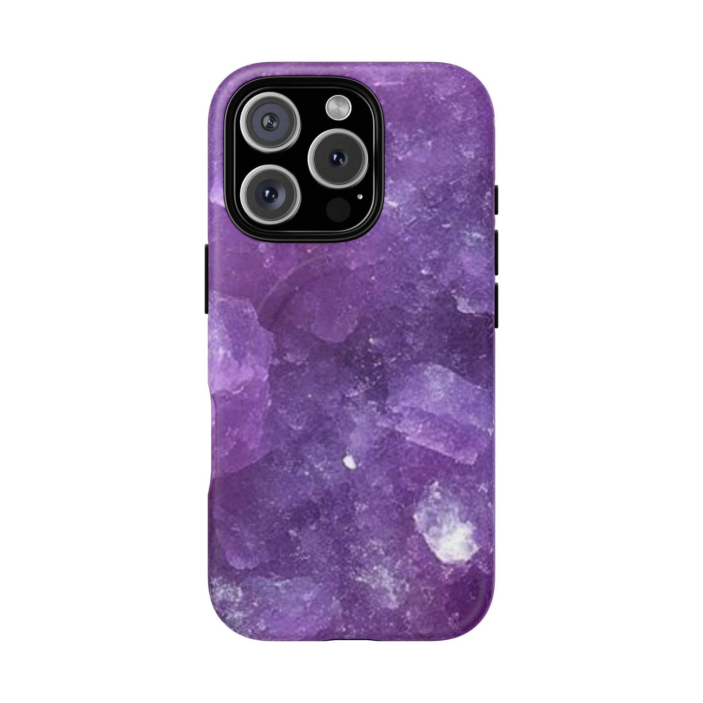 Spiritually Refined – Amethyst Crystal iPhone Magnetic Tough Case