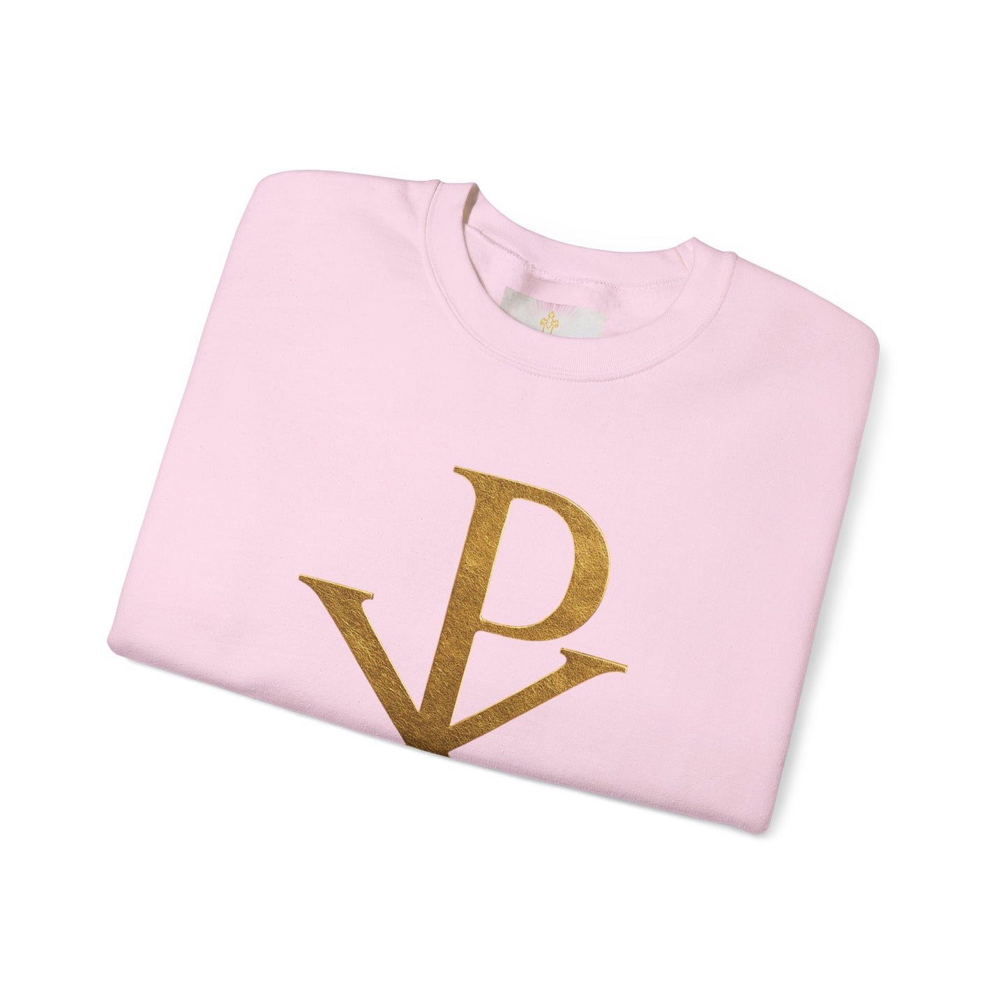 Chi Rho (Gold) – Women’s Christian Sweatshirt