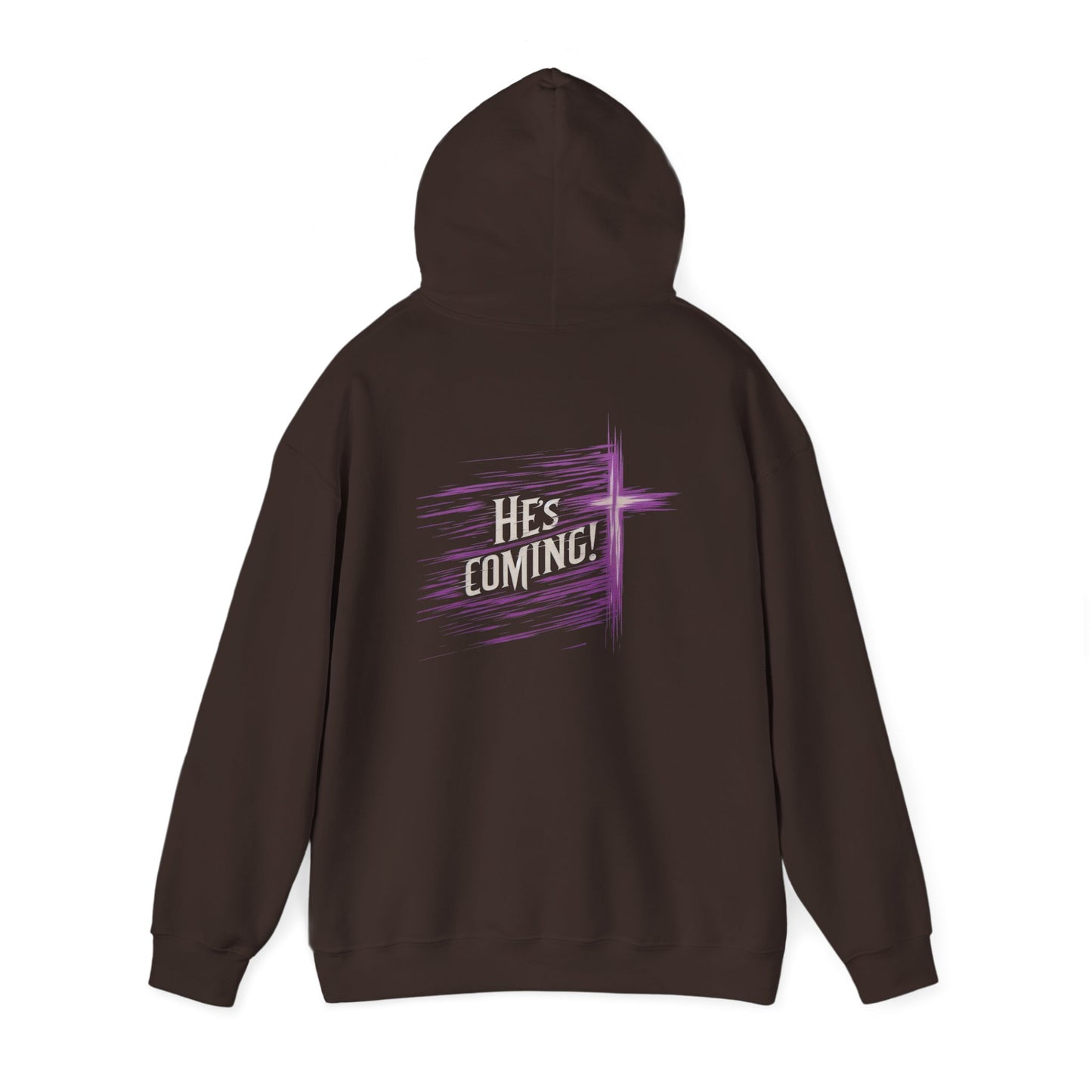 He’s Coming – Men’s Christian Hoodie