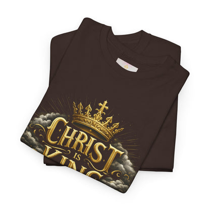 Christ is King Crowned - Women's Christian T-Shirt