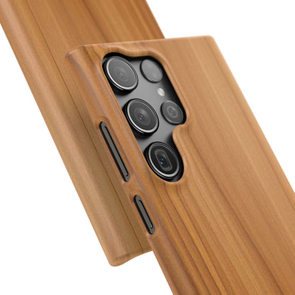 Natural Wood Grain Samsung Snap Case
