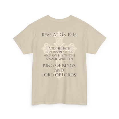 Faithful & Victorious Women’s Christian Tee – Christ is King (Revelation 17:14)