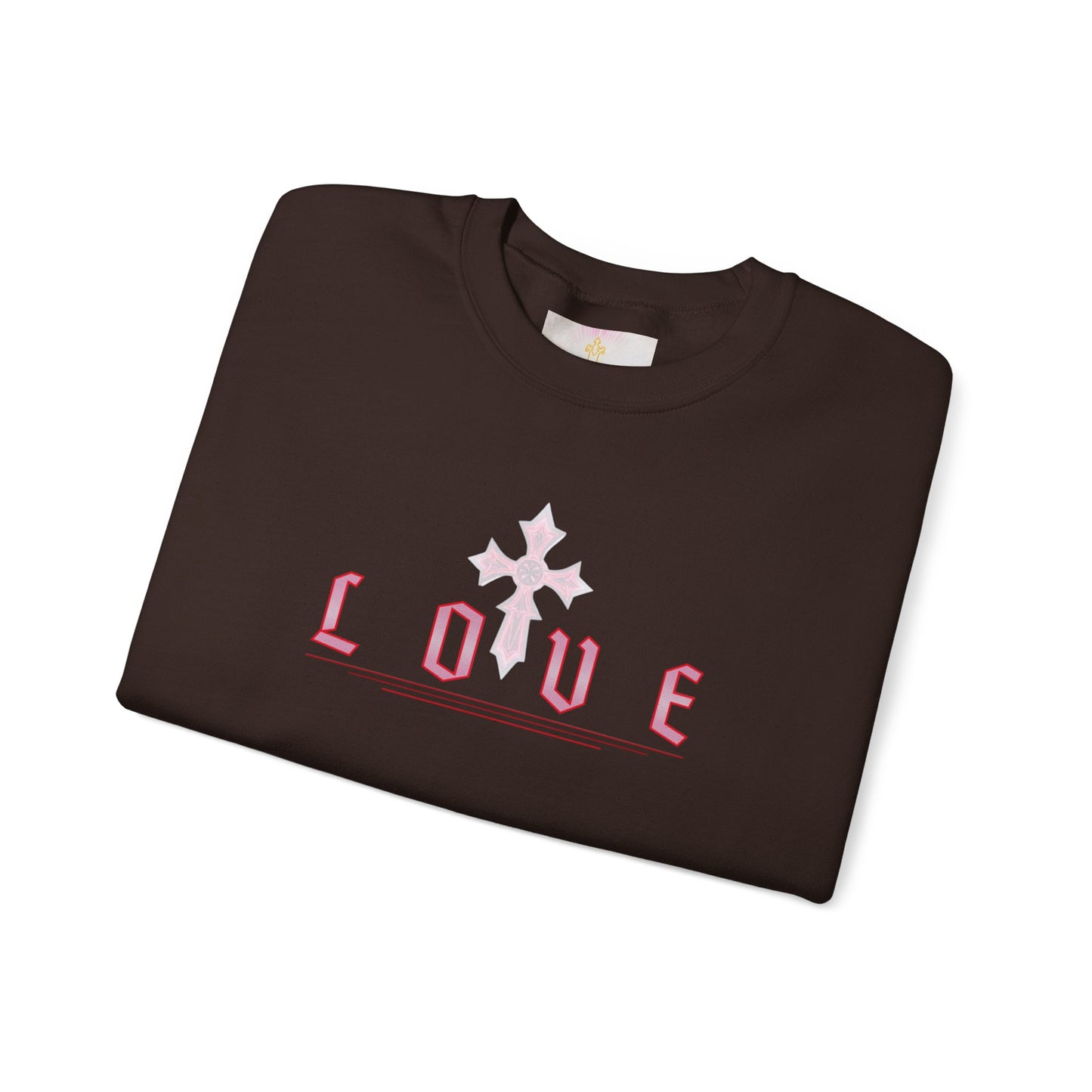 Fearless Love Men’s Sweater – Courage in Faith