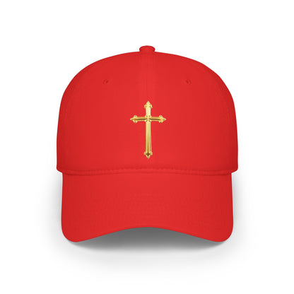 Gold Cross - Women's Christian Baseball Cap