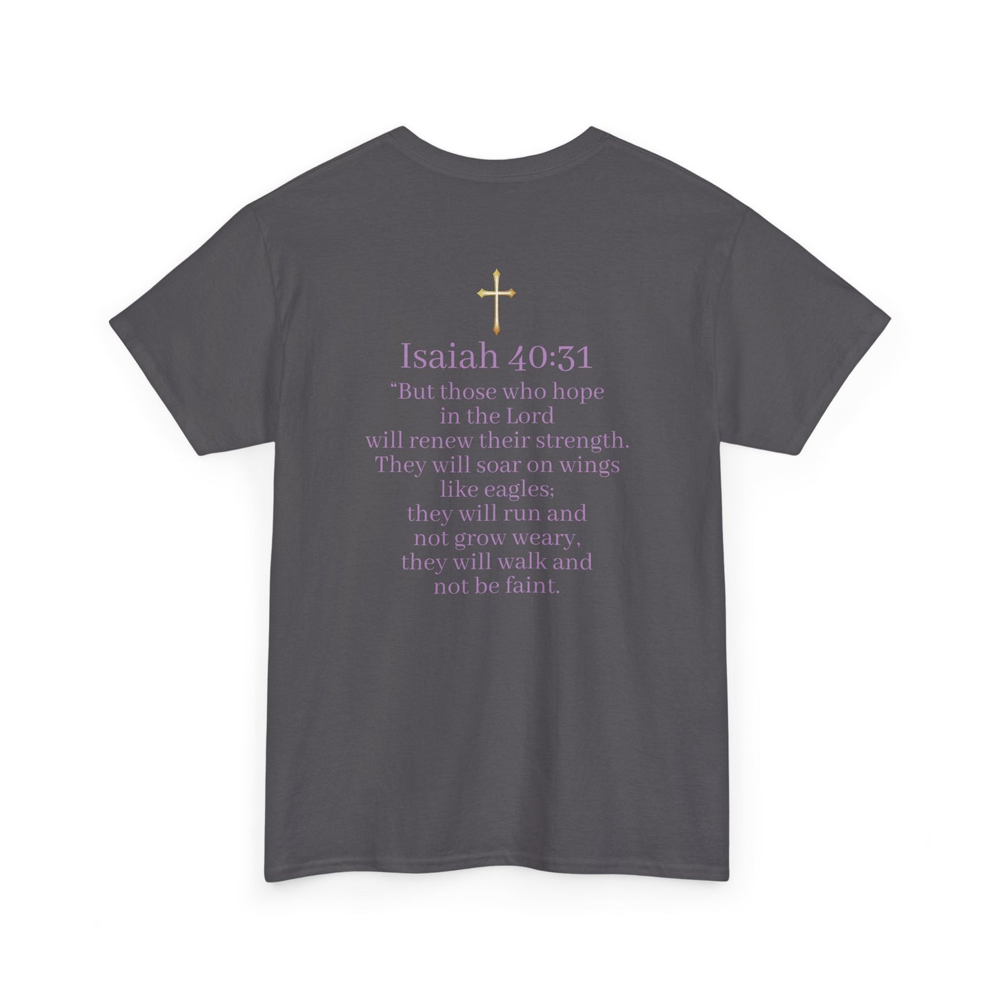 Men’s “Hope” Tee – Bold Scripture Design | Isaiah 40:31