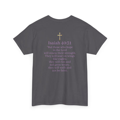 Men’s “Hope” Tee – Bold Scripture Design | Isaiah 40:31
