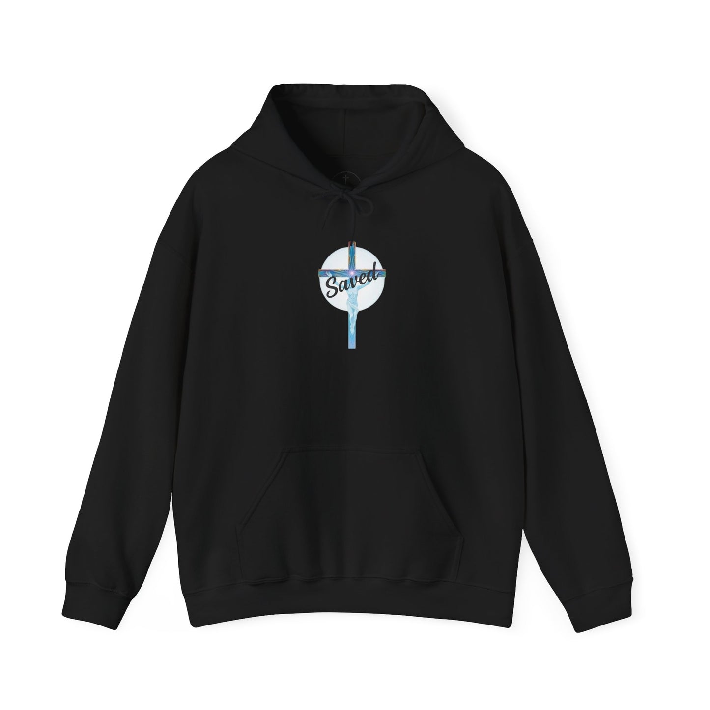 Saved in Christ – Men’s Christian Hoodie