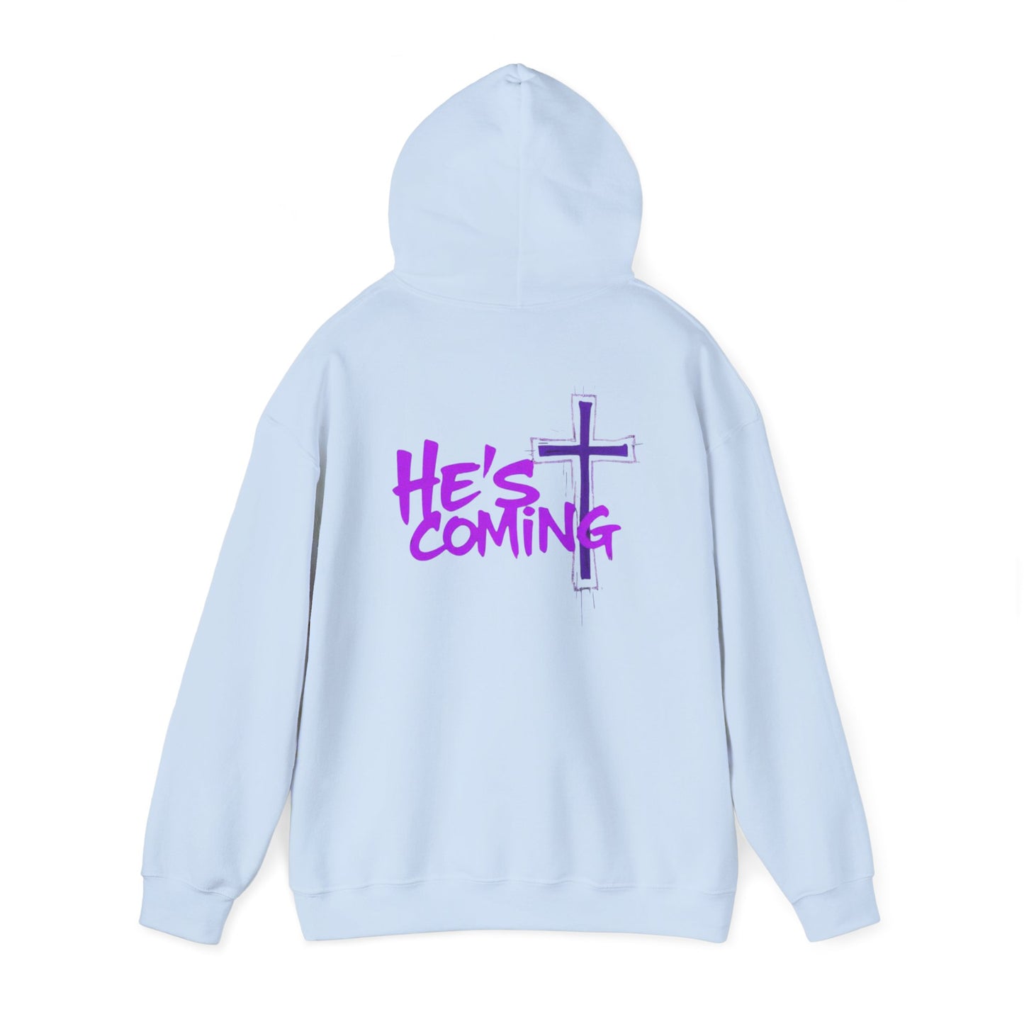He’s Coming Men’s Christian Streetwear Hoodie