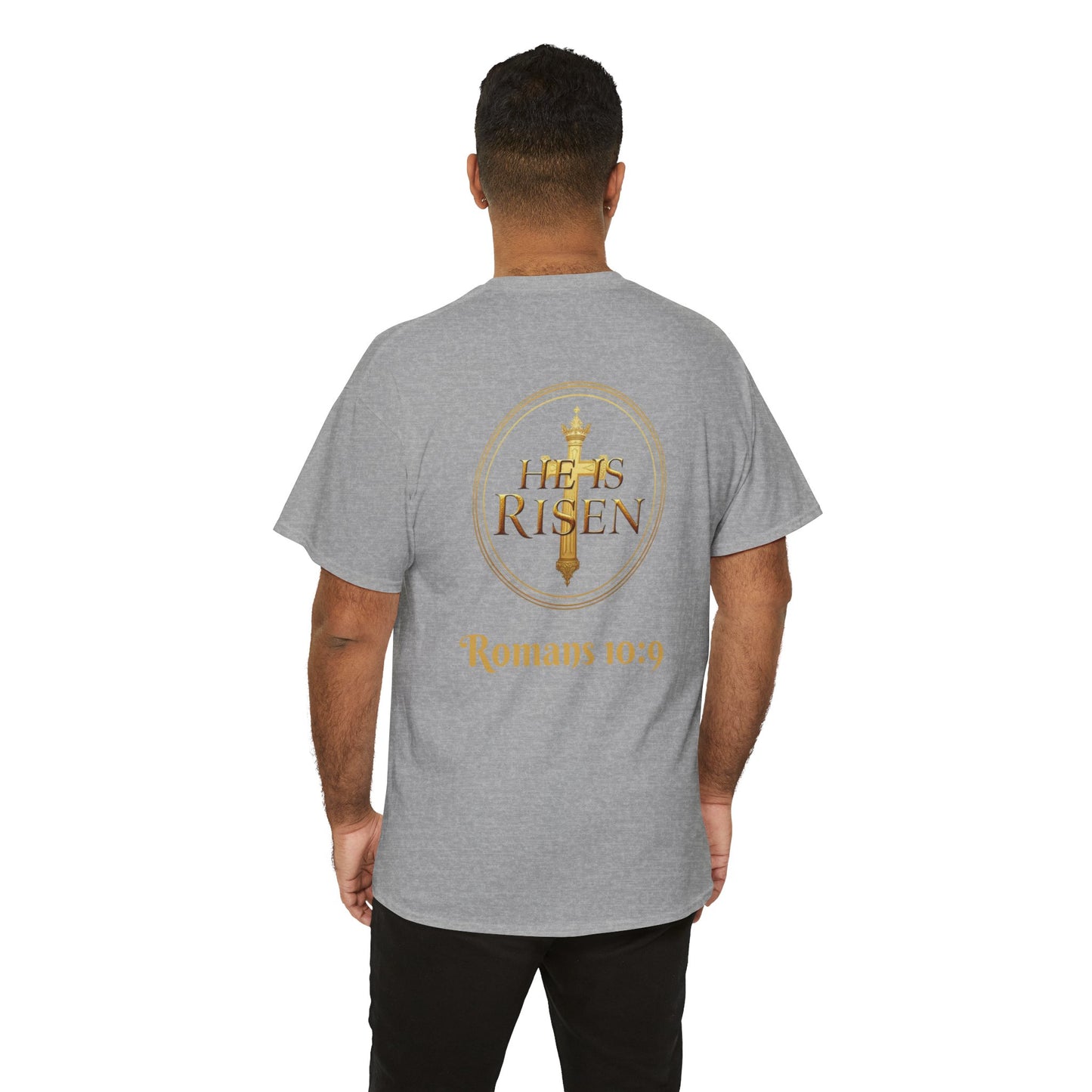 Jesus Is Lord & He Is Risen - Men’s Christian T-Shirt