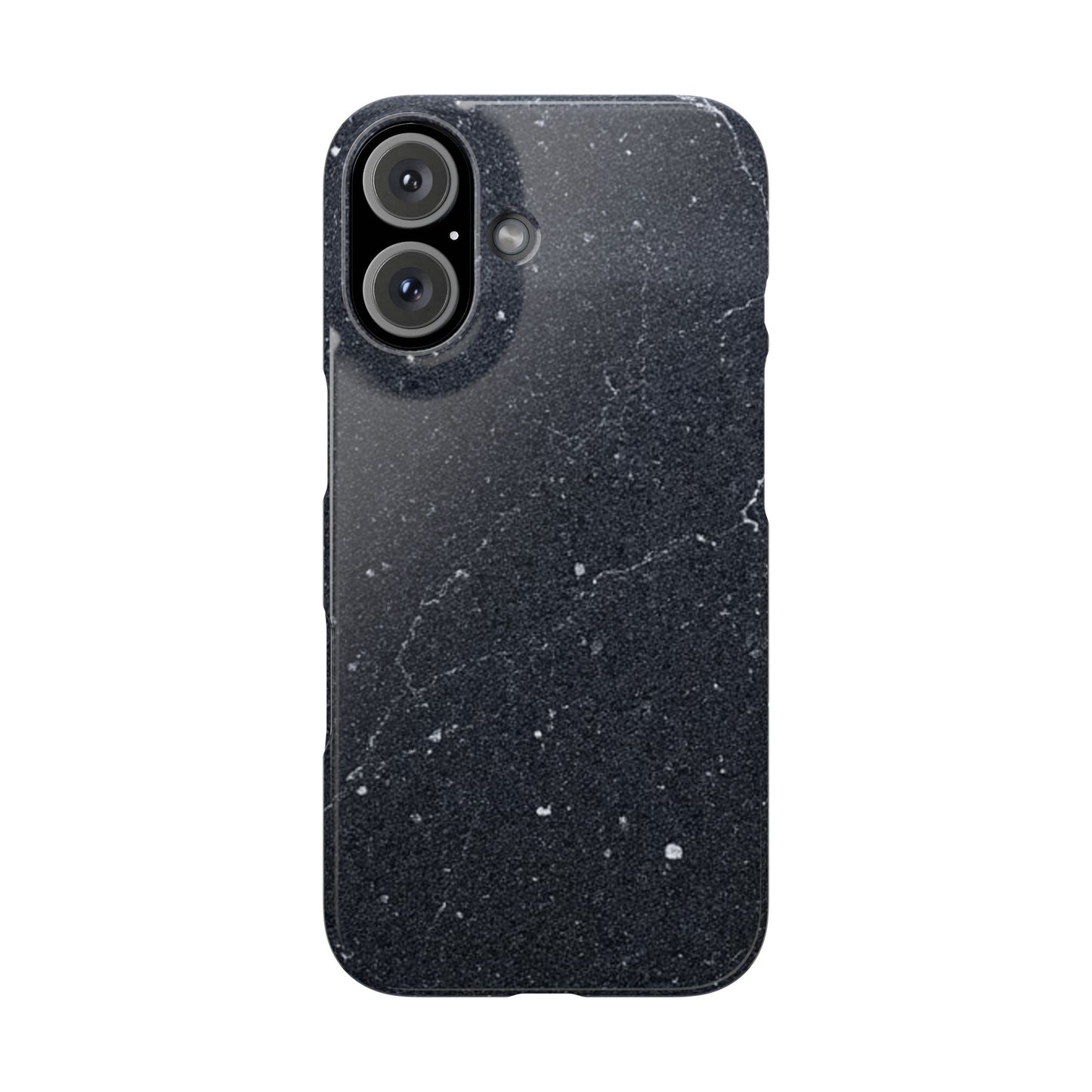 Dark Granite Finish iPhone Snap Case
