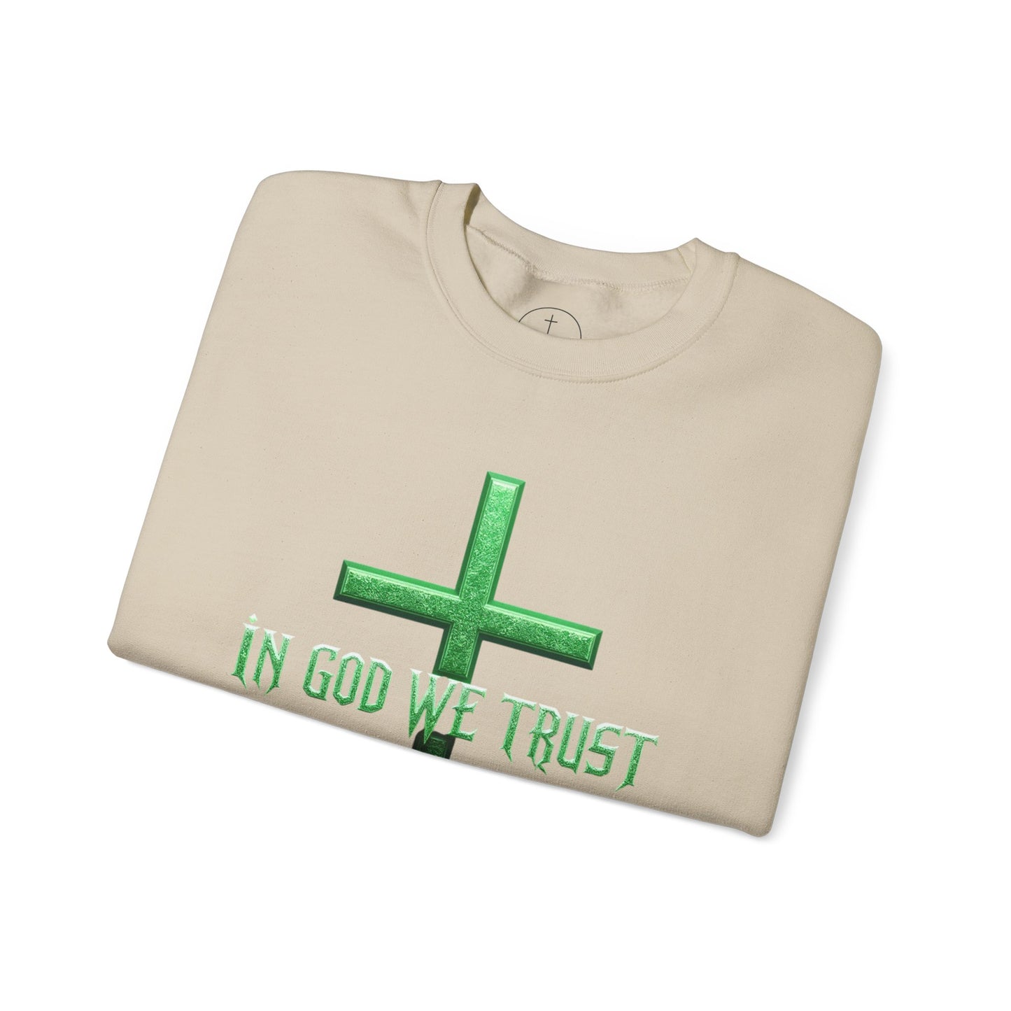 In God We Trust (Matrix) - Men's Christian Sweater