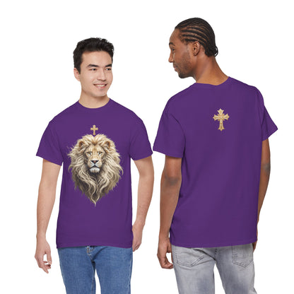 Christ the King (Lion of Judah) — Men's Christian T-Shirt