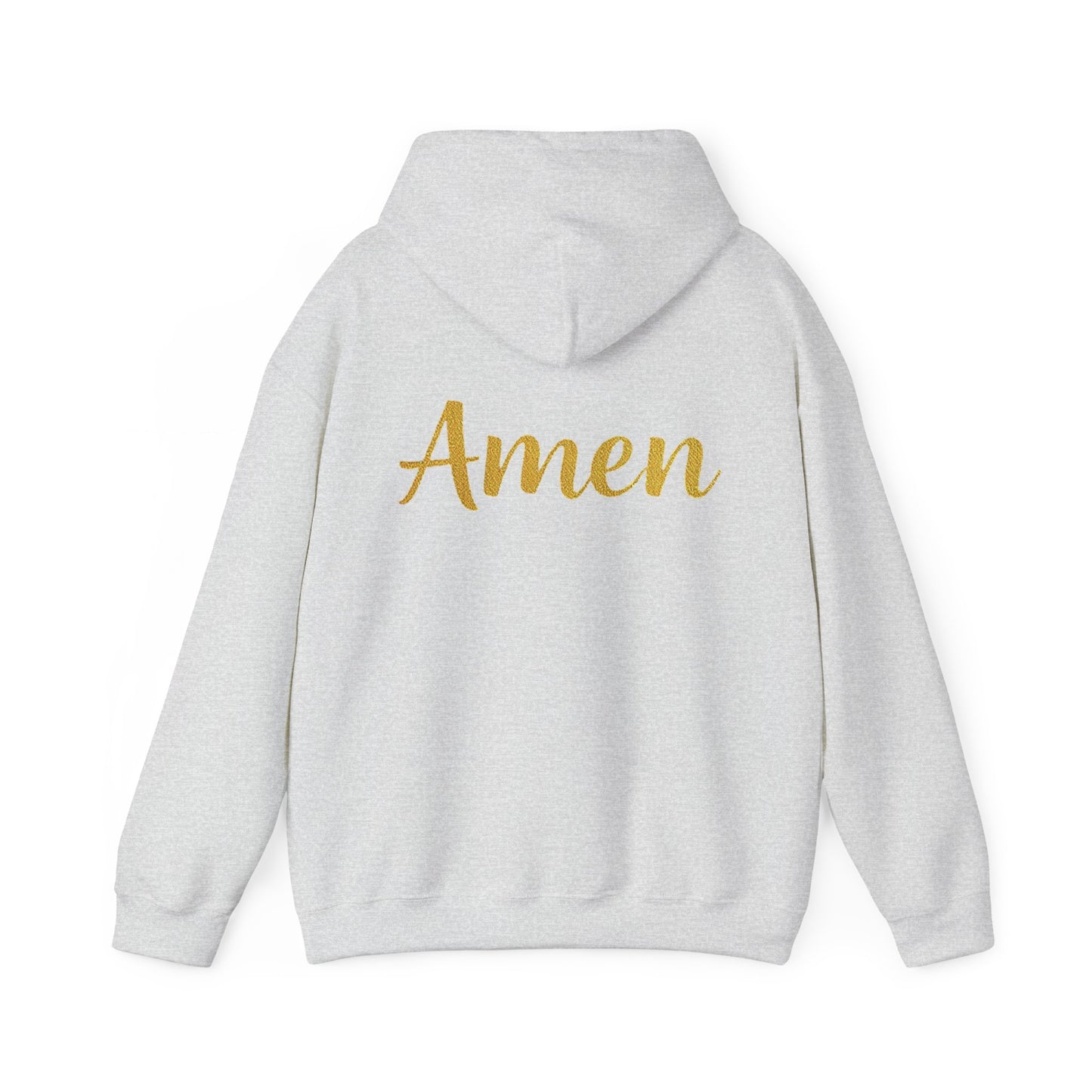 Amen Men’s Hoodie – Inspirational Christian Faith Apparel