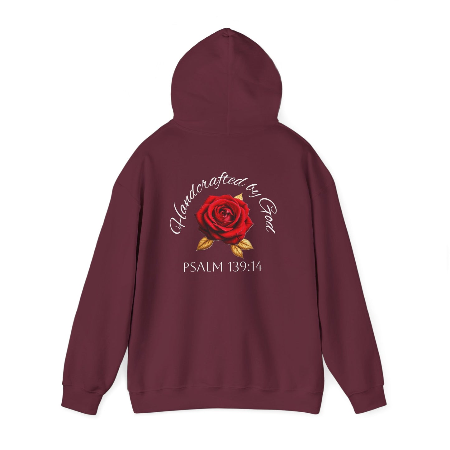 Handcrafted by God Rose Women's Hoodie
