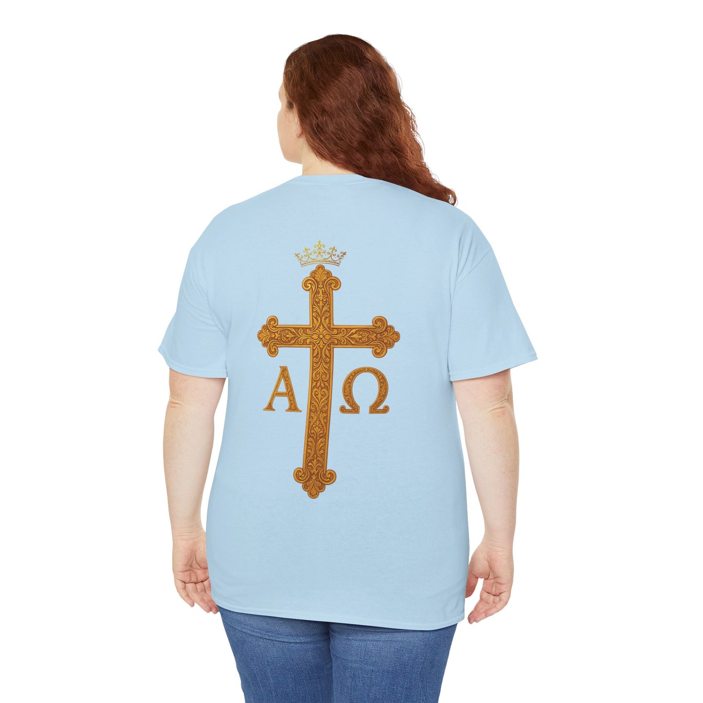 Christ Is King – Lion & Cross Women’s Christian Tee