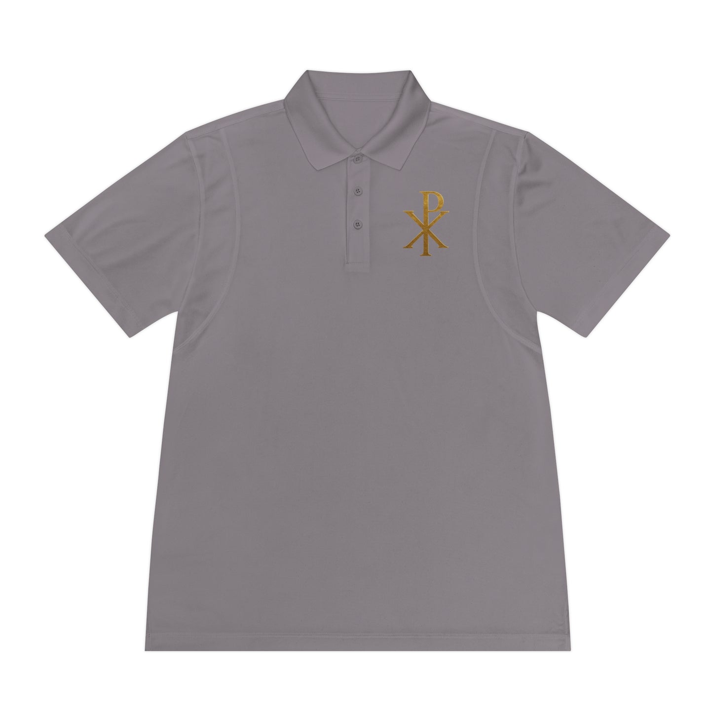 Men’s Chi Rho Polo Shirt – Faith & Heritage in Everyday Wear
