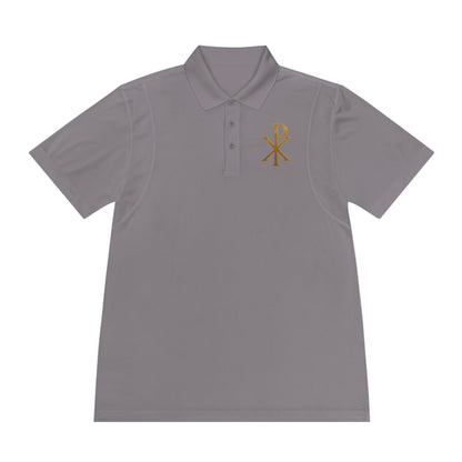 Men’s Chi Rho Polo Shirt – Faith & Heritage in Everyday Wear