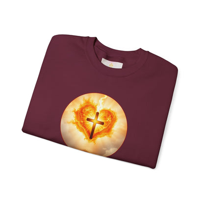 Women’s Sacred Heart Christian Sweatshirt