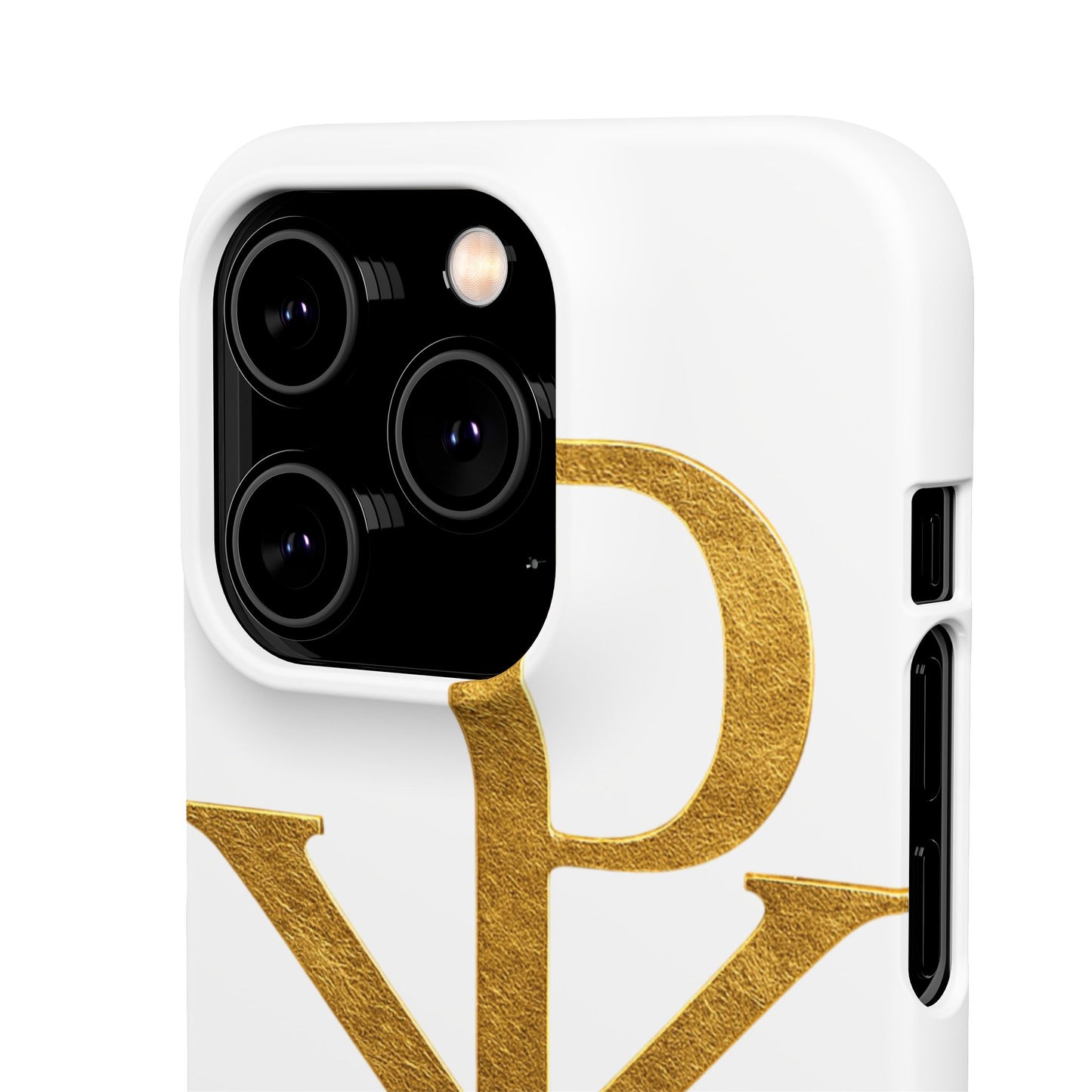 White Chi Rho Snap Case for iPhone – The Way, Truth & Life