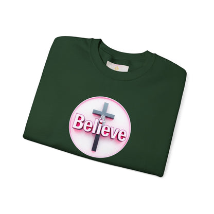 Believe | Women’s Christian Sweatshirt with John 11:40