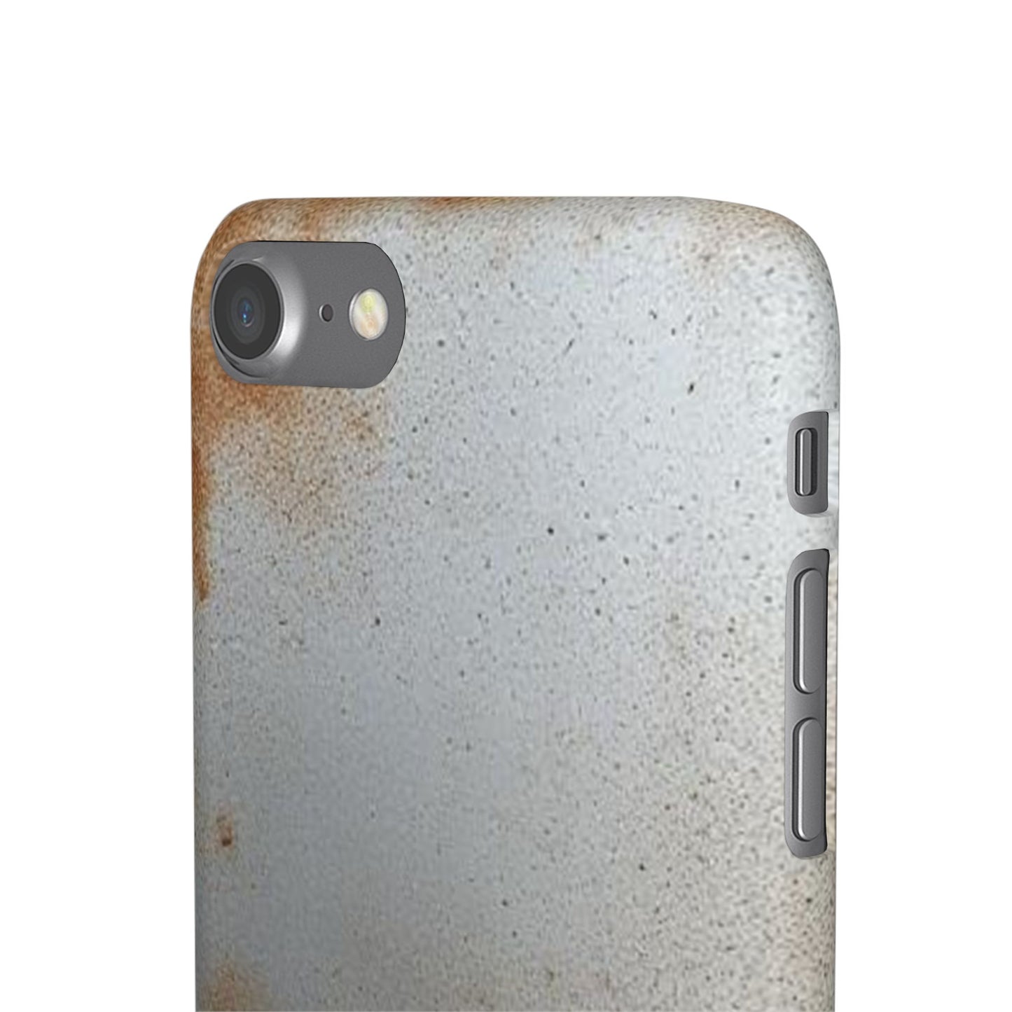 Old Steel Finish iPhone Snap Case