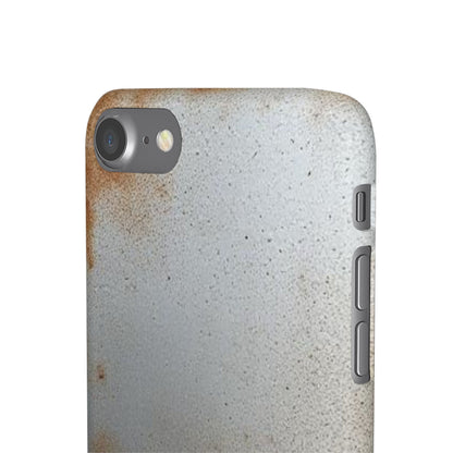 Old Steel Finish iPhone Snap Case