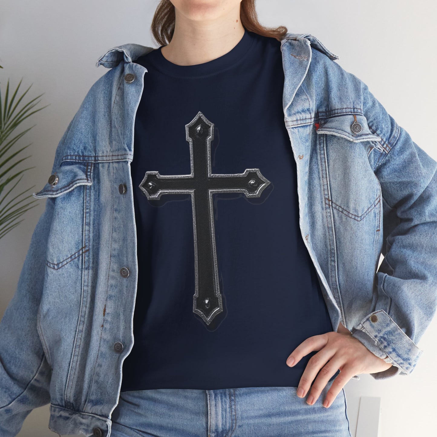 Black Cross Women’s Christian T-Shirt