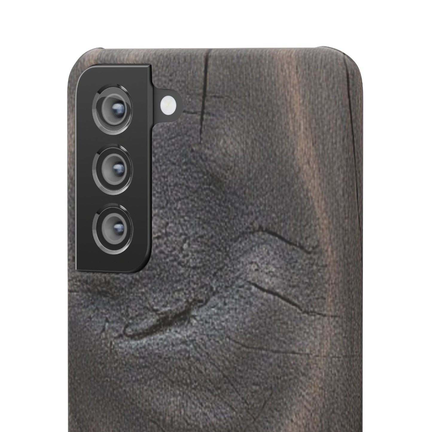 Dark Wood Grain Samsung Snap Case