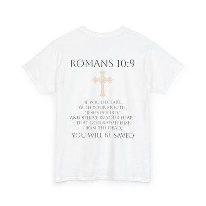 Jesus Is Lord – Men’s  Christian Tee (Dark Lettering)