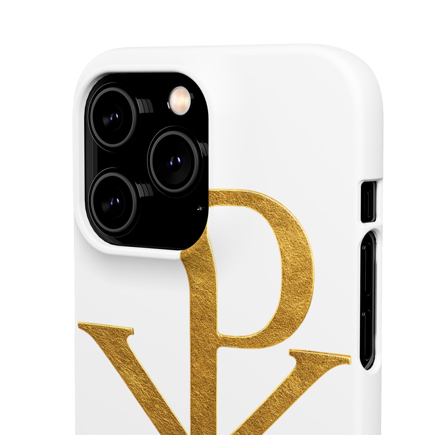 White Chi Rho Snap Case for iPhone – The Way, Truth & Life