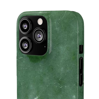 Jade Stone Finish iPhone Snap Case