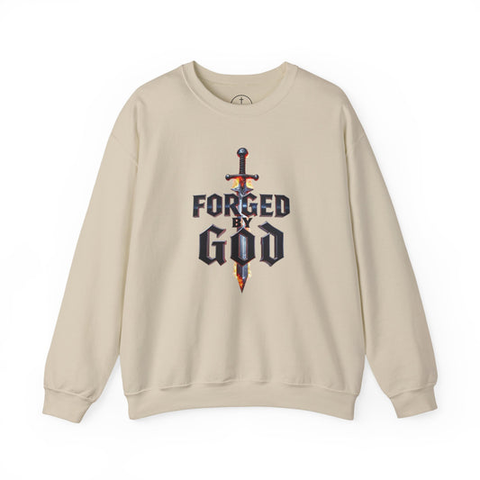 Forged by God - Men’s Christian Sweatshirt