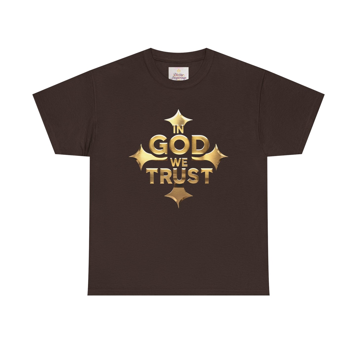 In God We Trust (Gold)- Woman's Christian T-Shirt